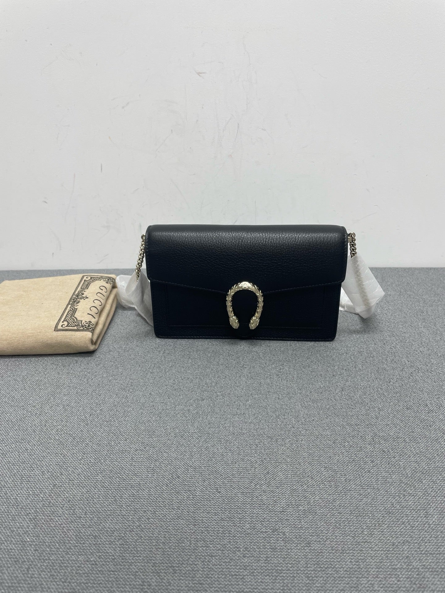 Gucci - Dionysus - Leather - Black - (mini)