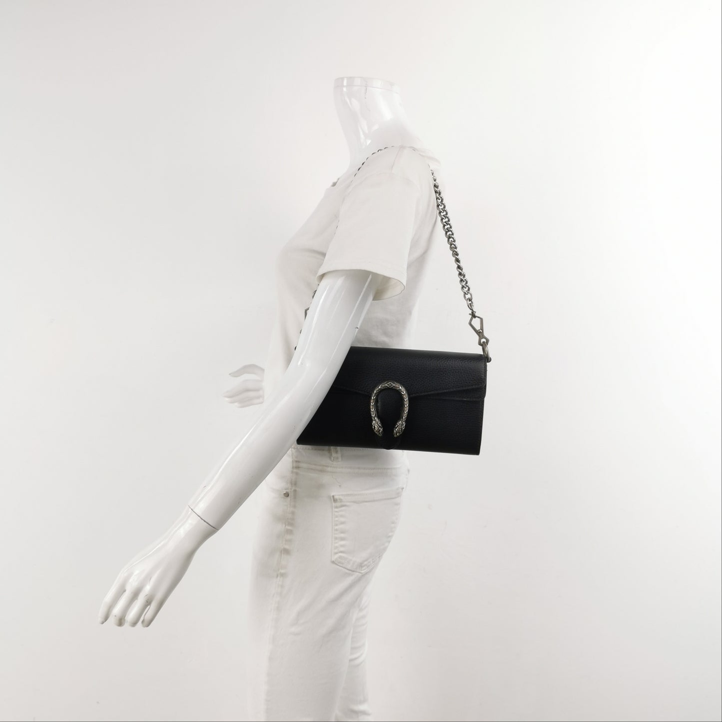 Gucci - Dionysus - Leather - Black - (mini)