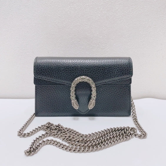 Gucci - Dionysus - Leather - Black - (mini)