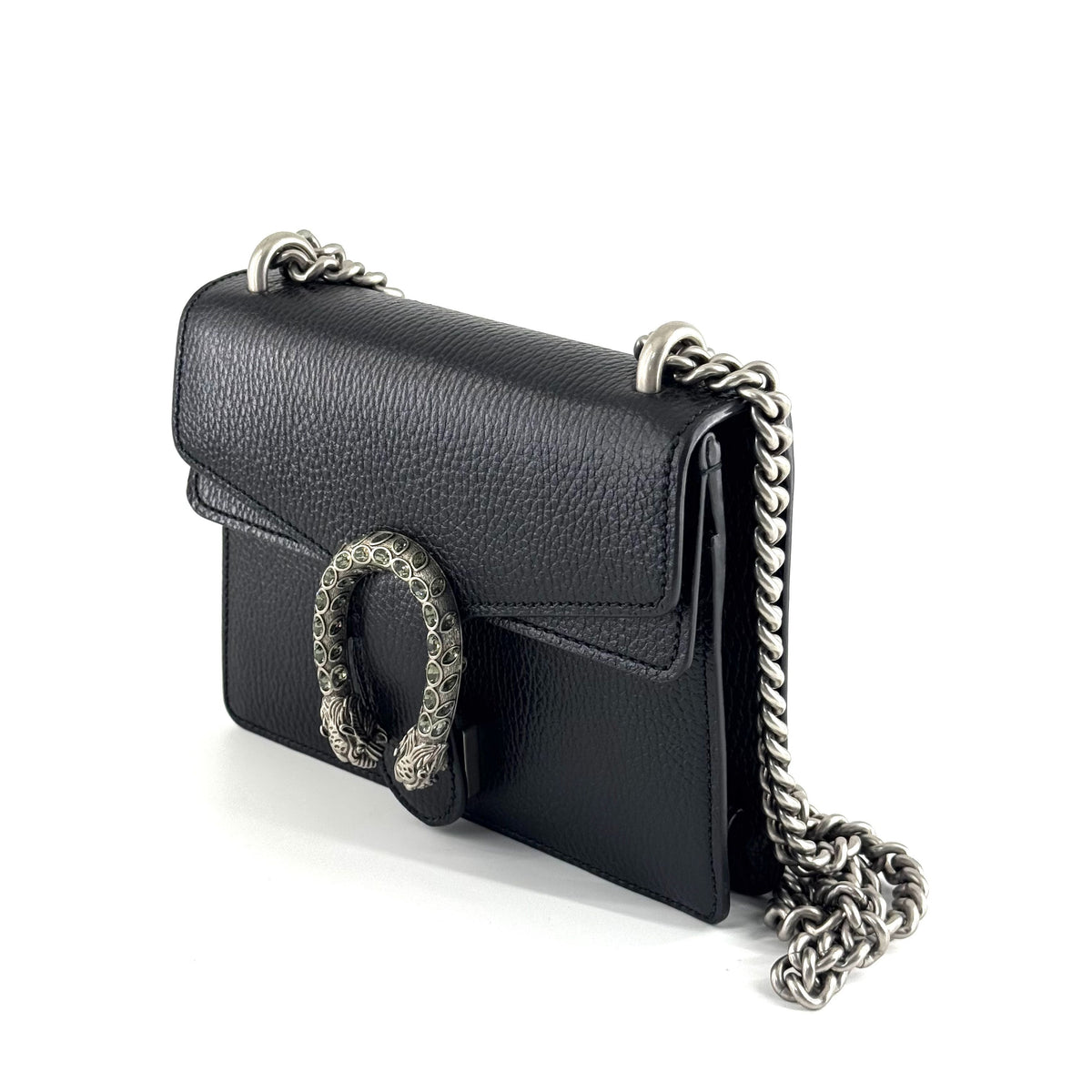 Gucci - Dionysus - Leather - Black - (mini)