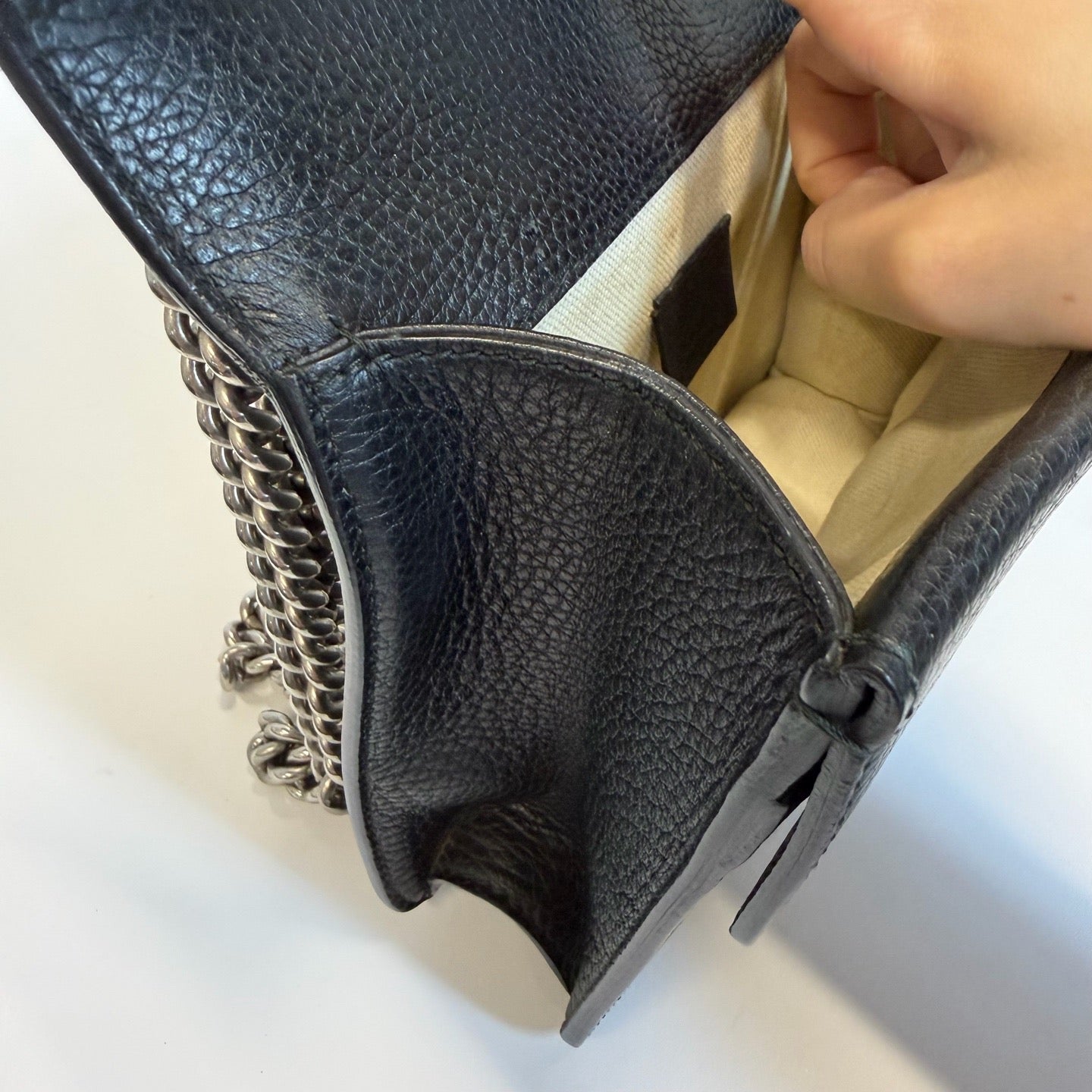Gucci - Dionysus - Leather - Black - (small)