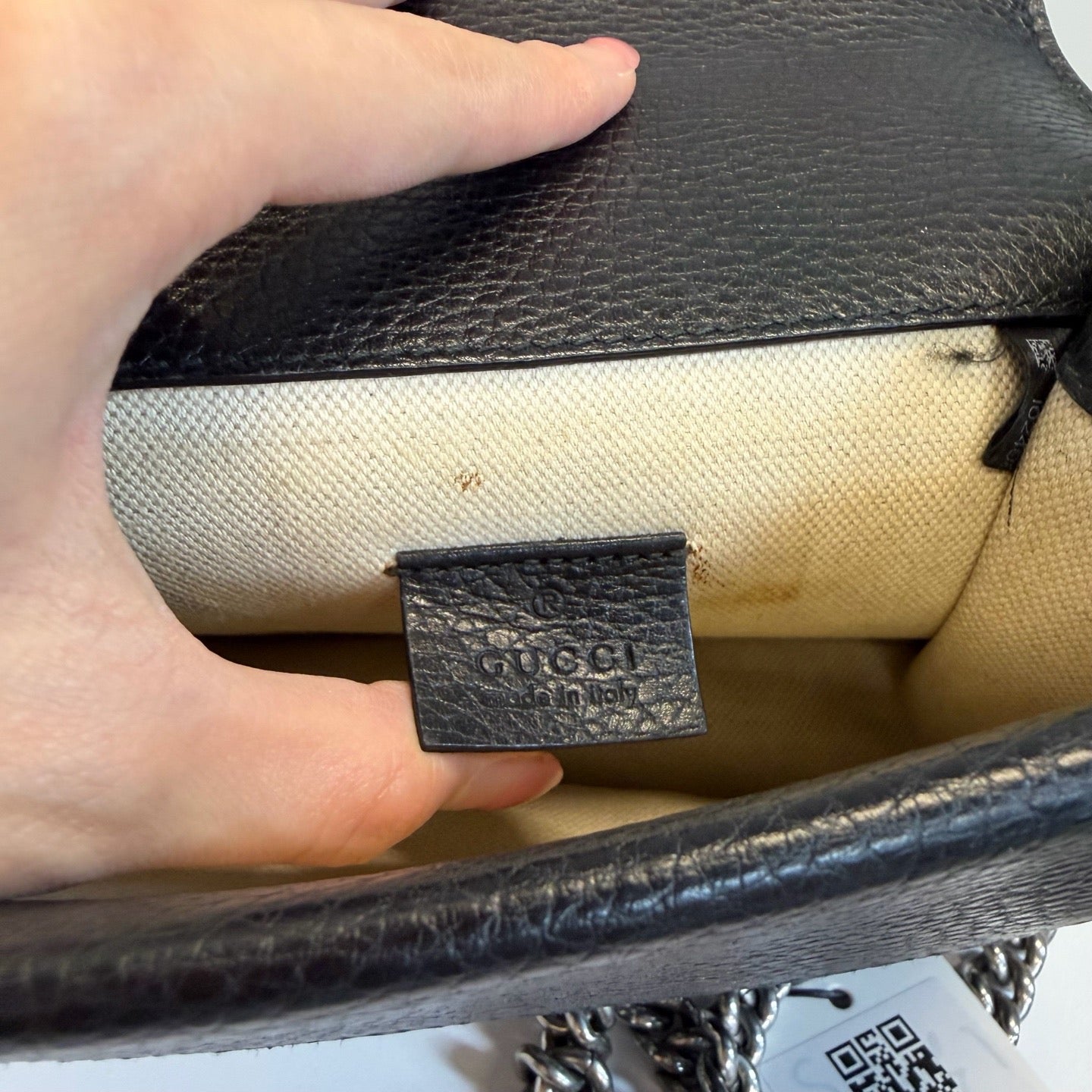Gucci - Dionysus - Leather - Black - (small)