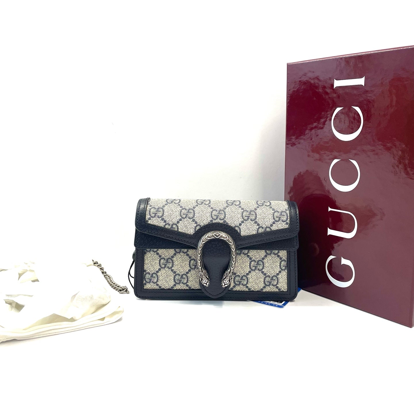 Gucci - Dionysus - Leather - Blue - (mini)
