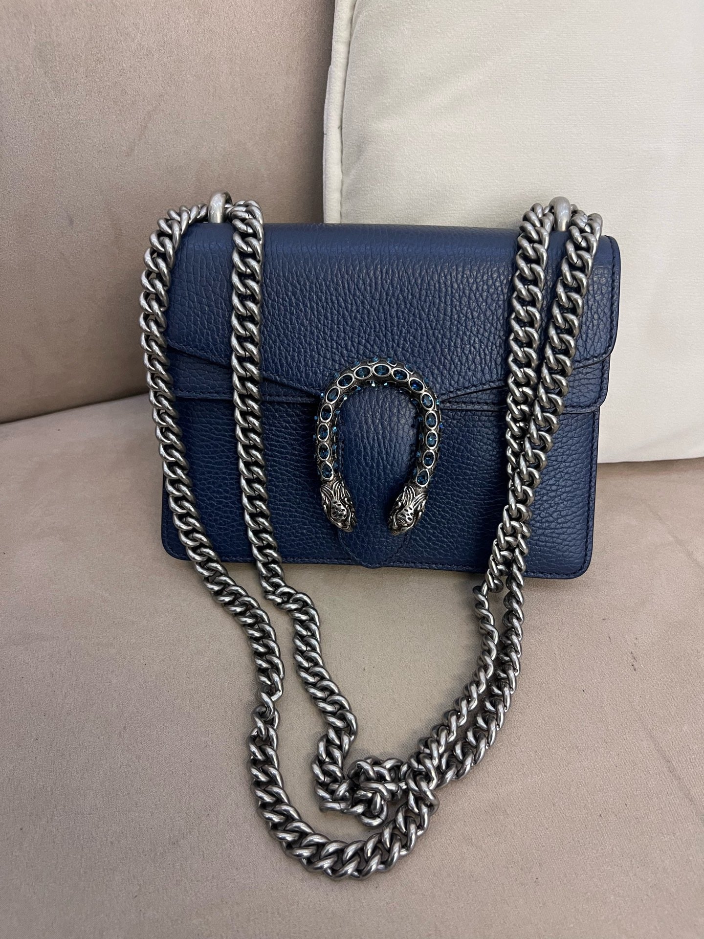 Gucci - Dionysus - Leather - Blue - (small)
