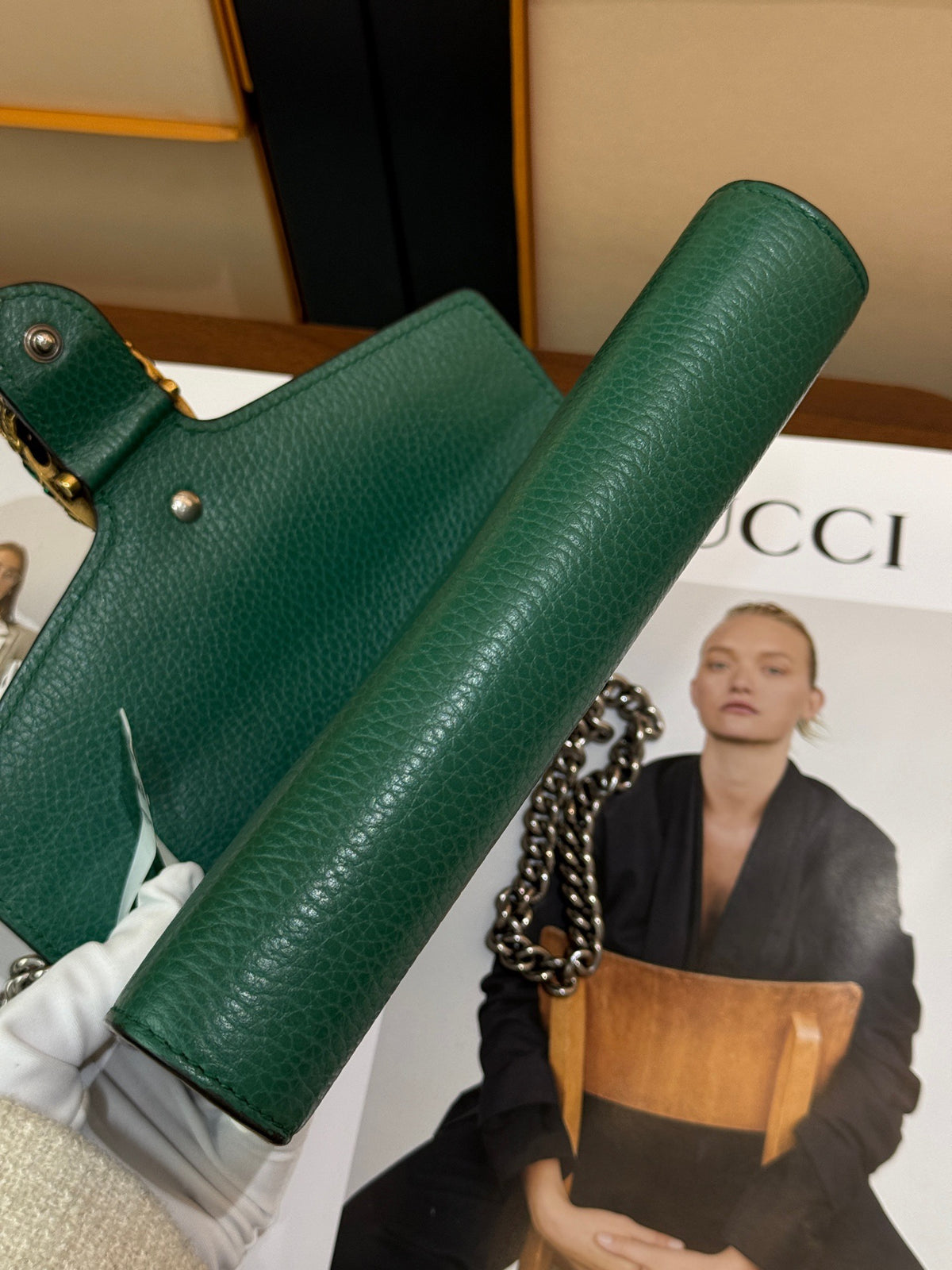Gucci - Dionysus - Leather - Green - (mini)