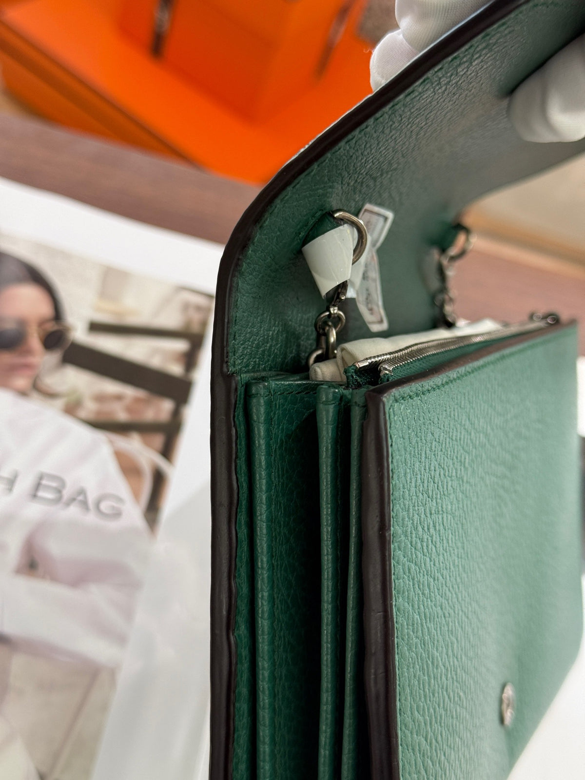 Gucci - Dionysus - Leather - Green - (mini)