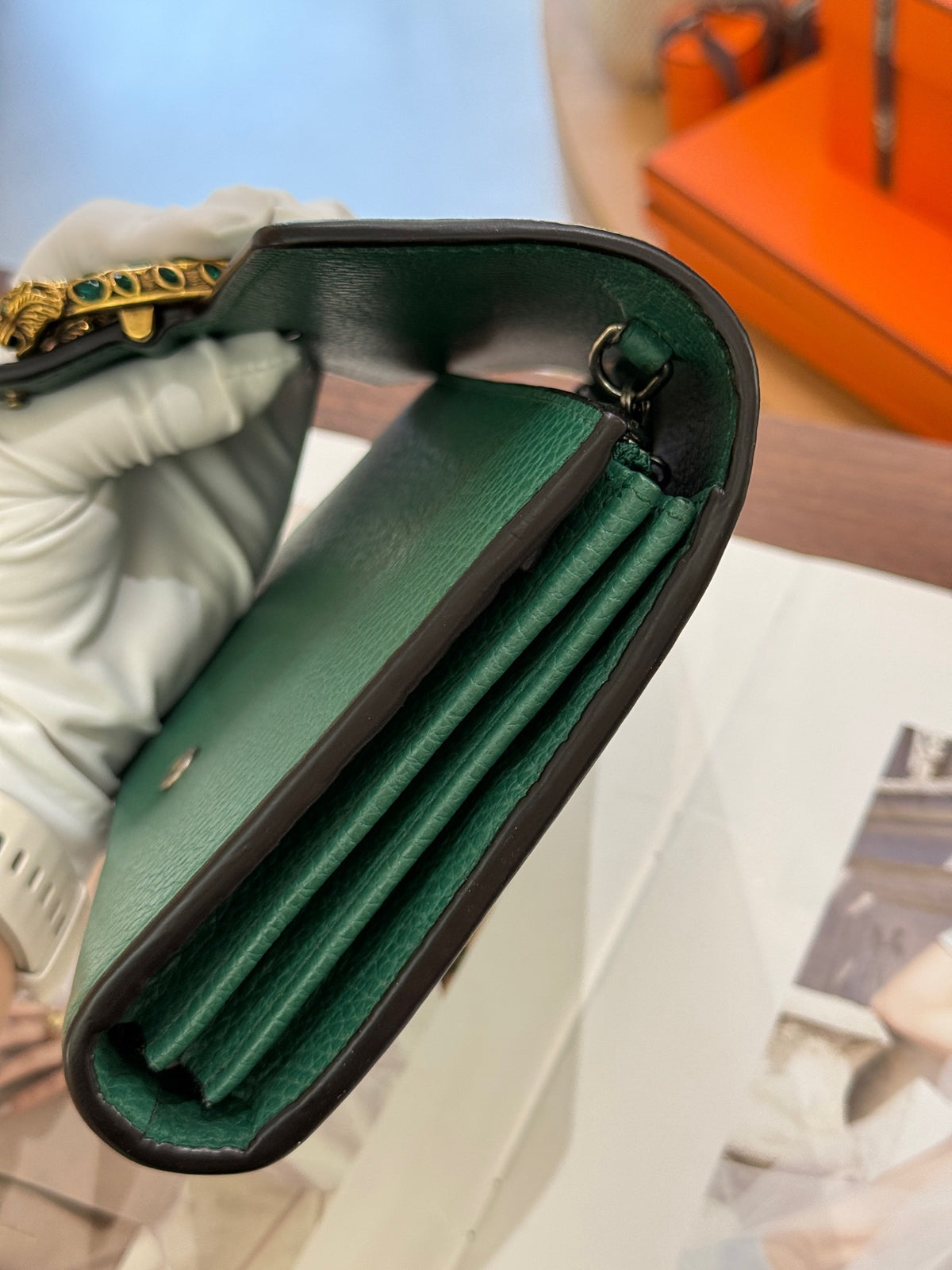Gucci - Dionysus - Leather - Green - (mini)