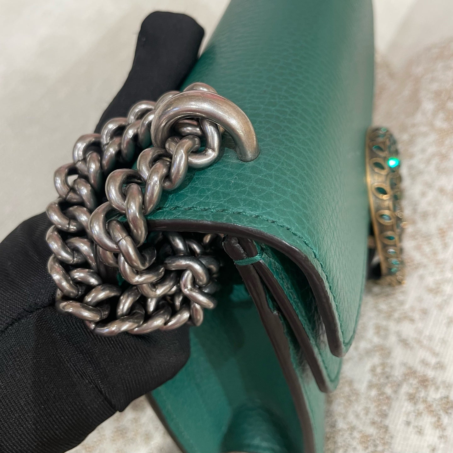 Gucci - Dionysus - Leather - Green - (mini)