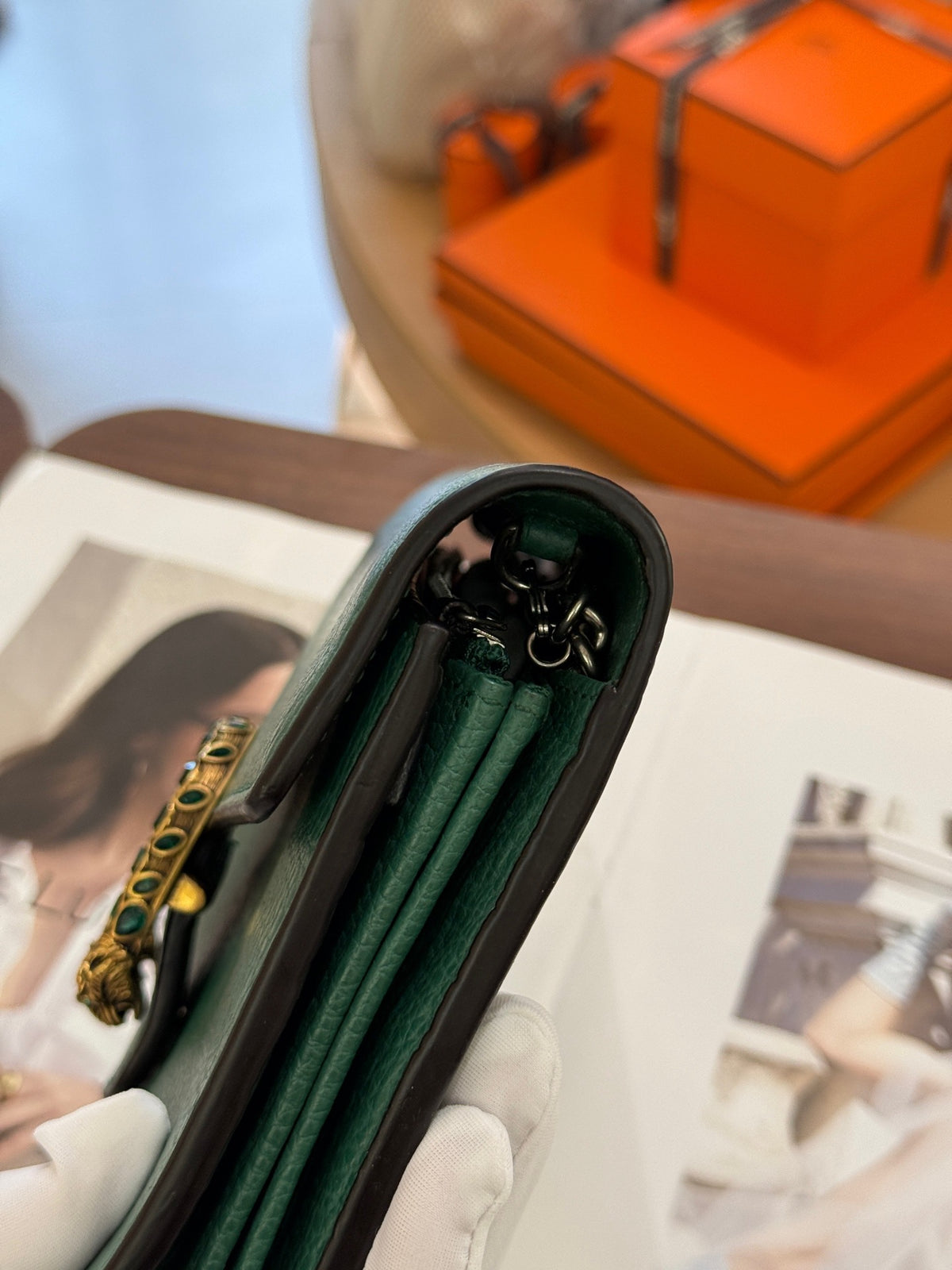 Gucci - Dionysus - Leather - Green - (mini)