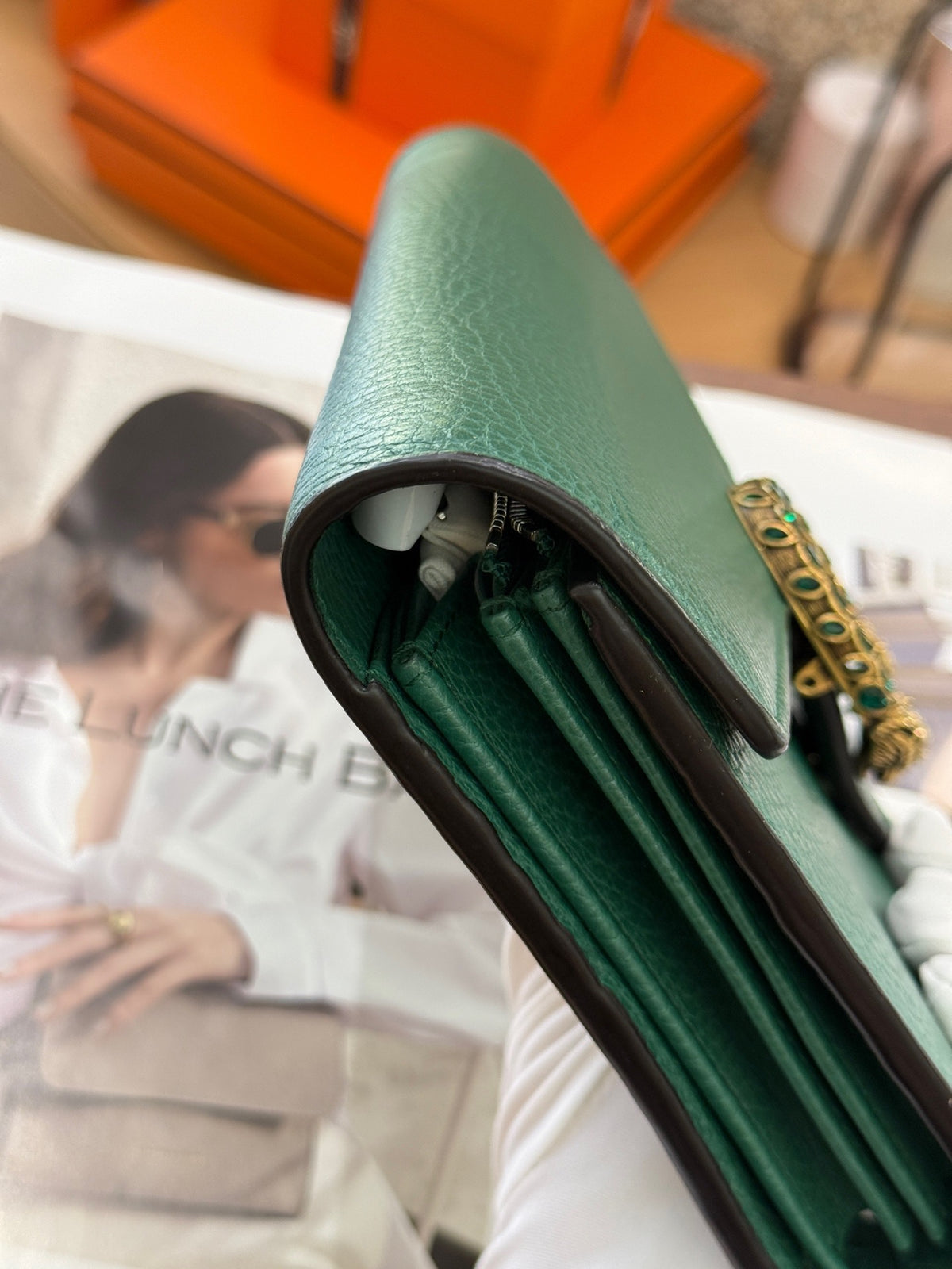 Gucci - Dionysus - Leather - Green - (mini)