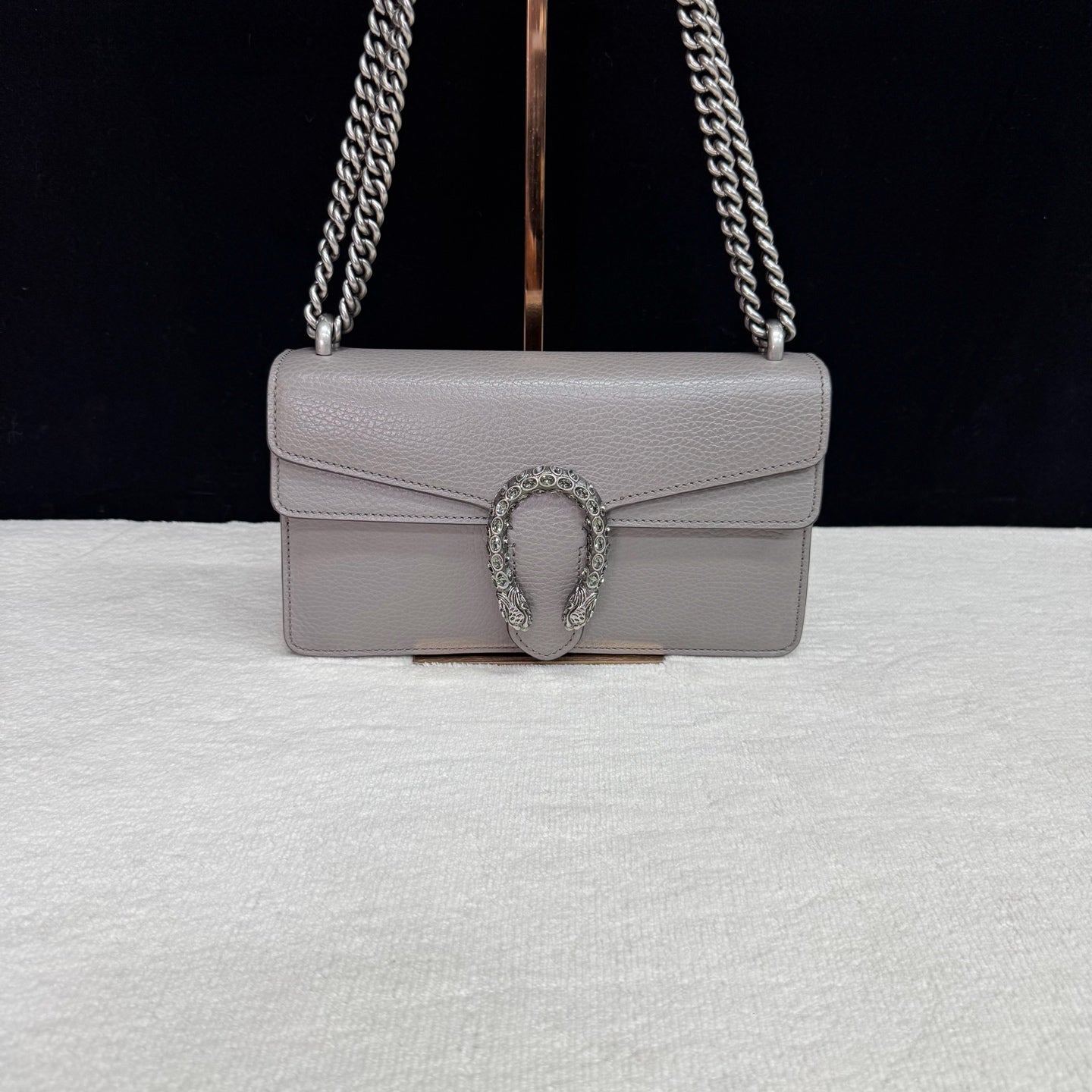 Gucci - Dionysus - Leather - Grey - (Small)