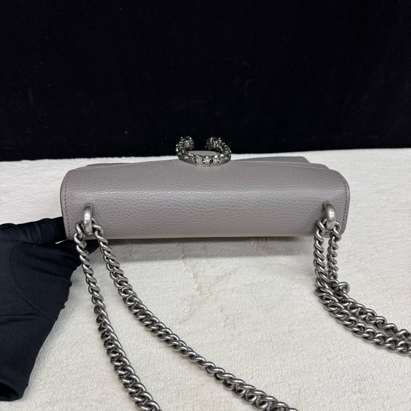 Gucci - Dionysus - Leather - Grey - (Small)