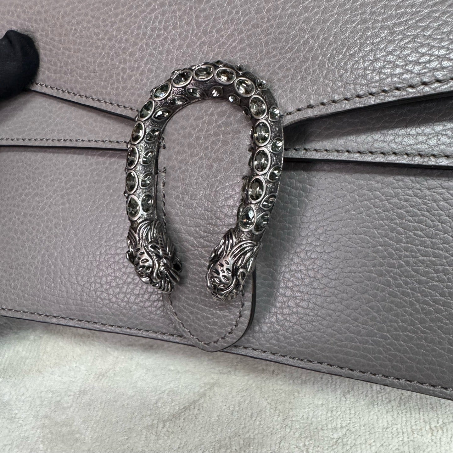 Gucci - Dionysus - Leather - Grey - (Small)