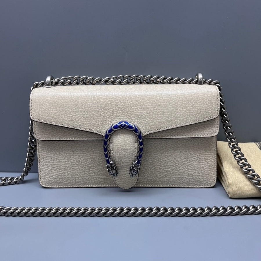 Gucci - Dionysus - Leather - White - (Medium)