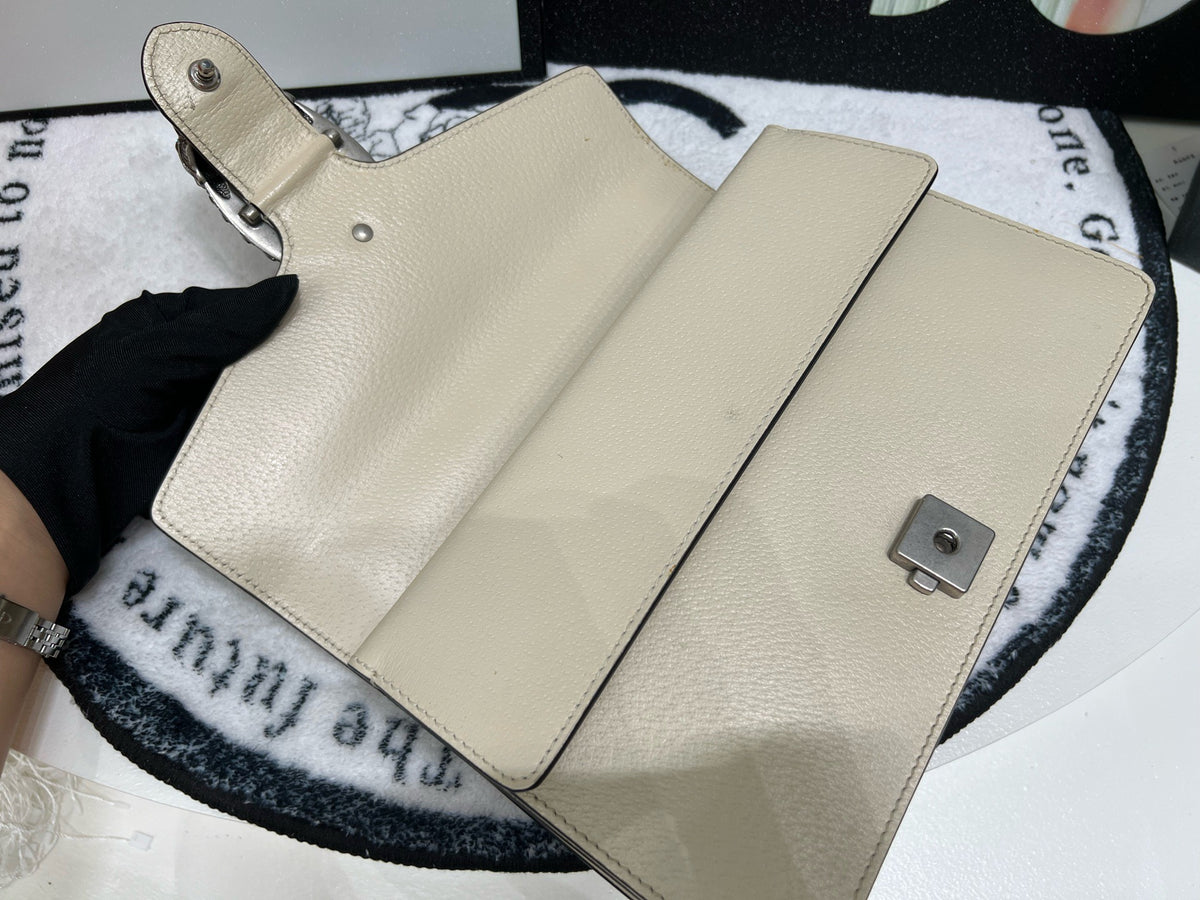 Gucci - Dionysus - Leather - White - (medium)