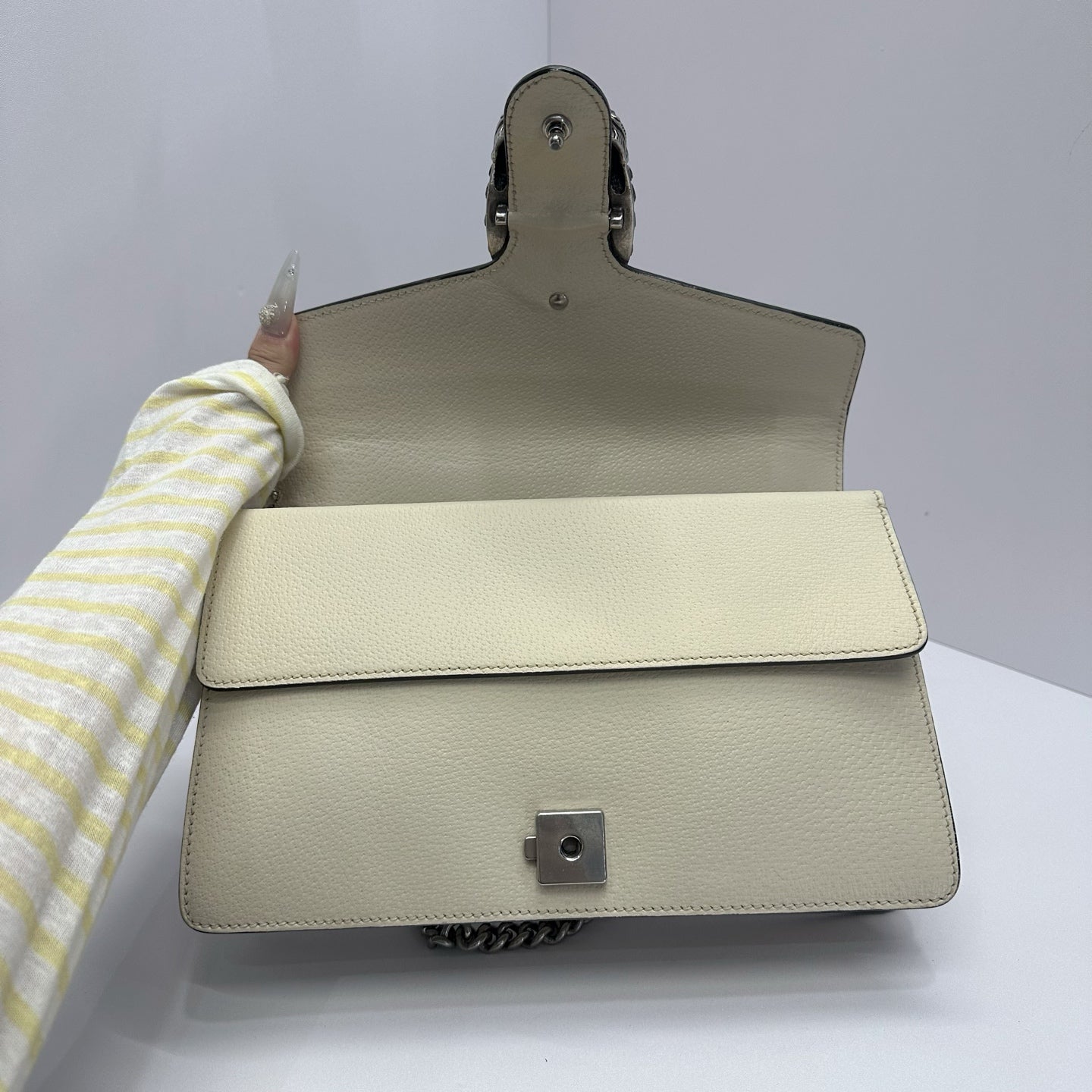 Gucci - Dionysus - Leather - White - (mini)