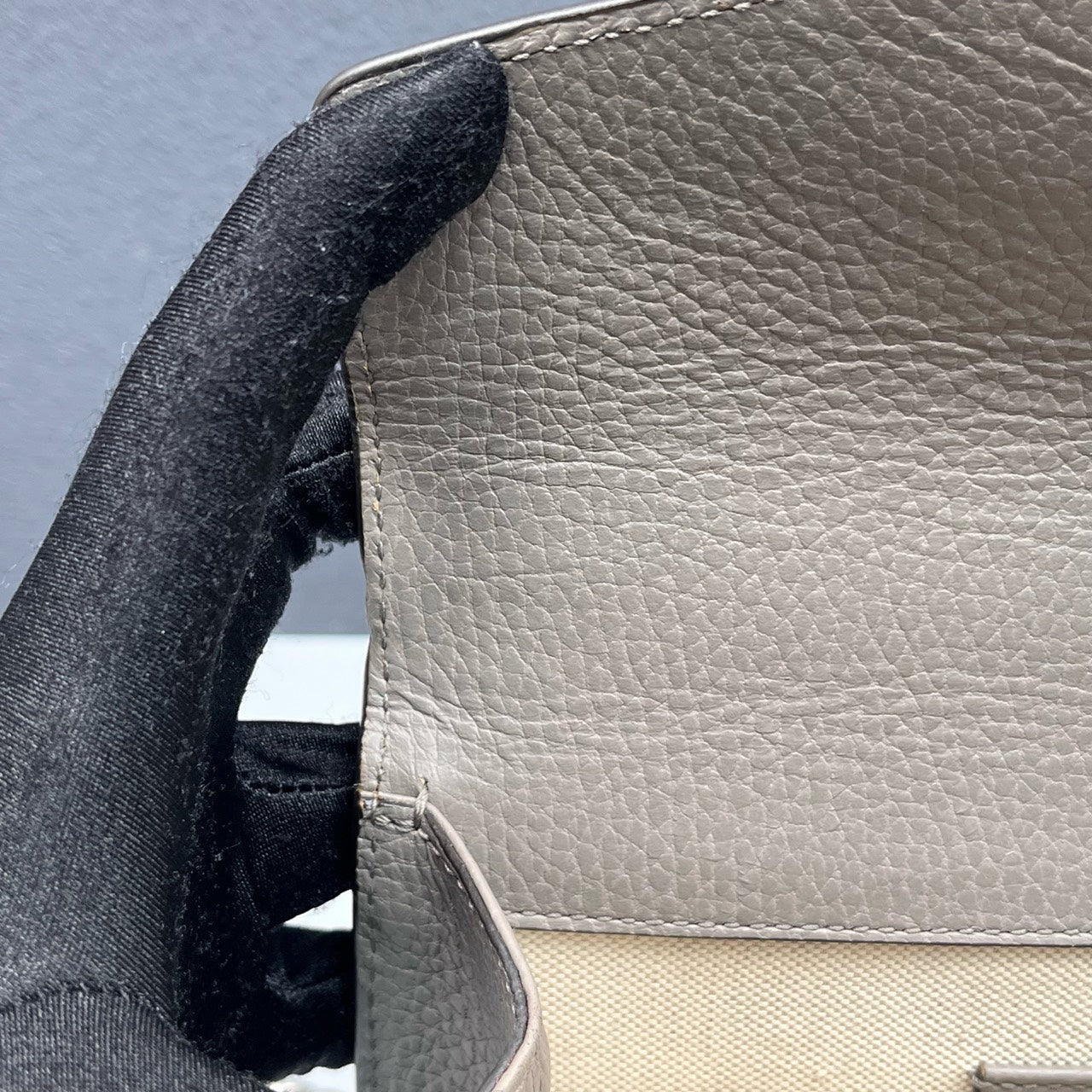 Gucci - Dionysus Mini Chain Bag - Grained leather - Grey - (small)