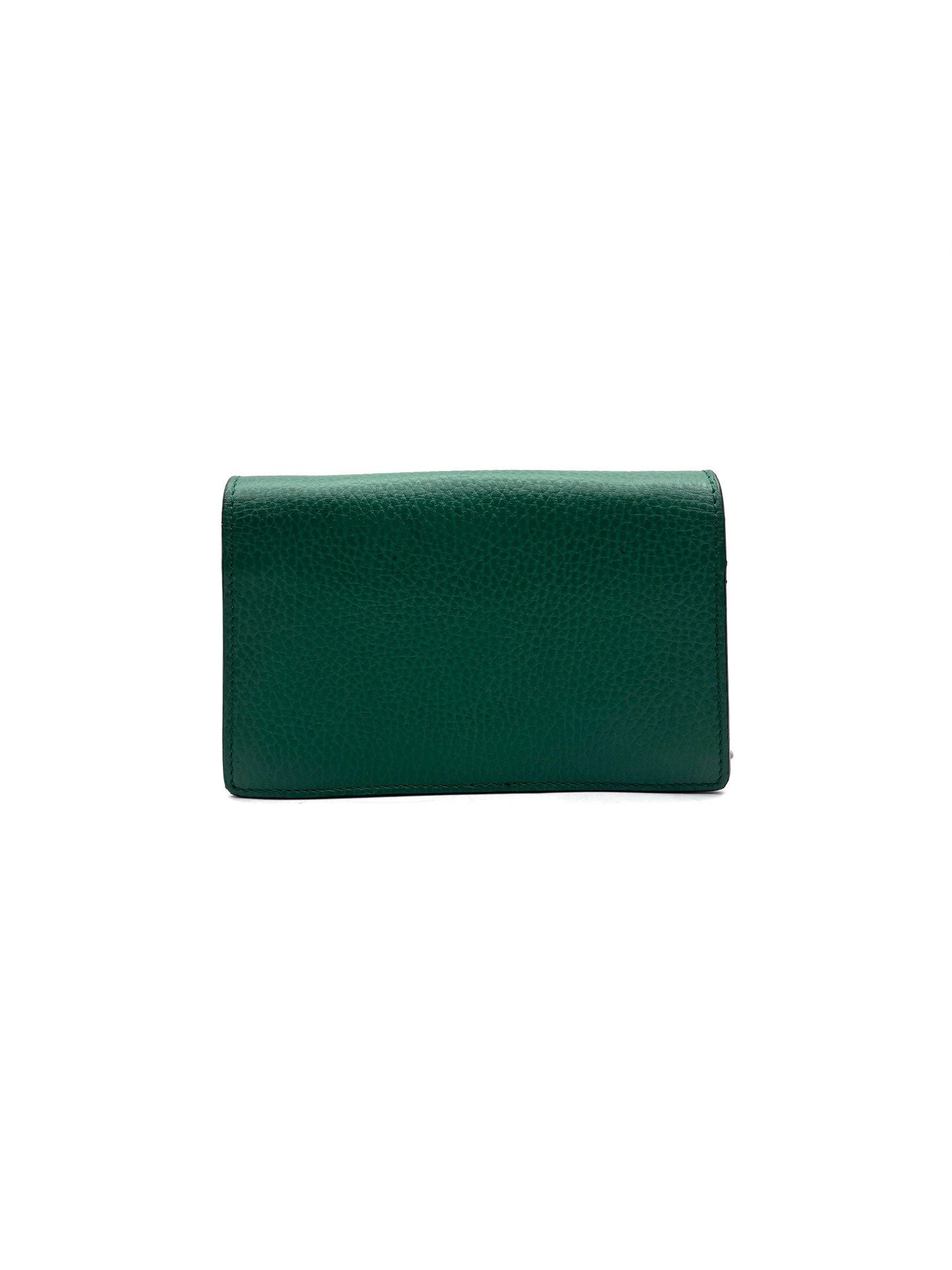 Gucci - Dionysus Mini Chain Wallet - Grained leather - Emerald Green - (mini)