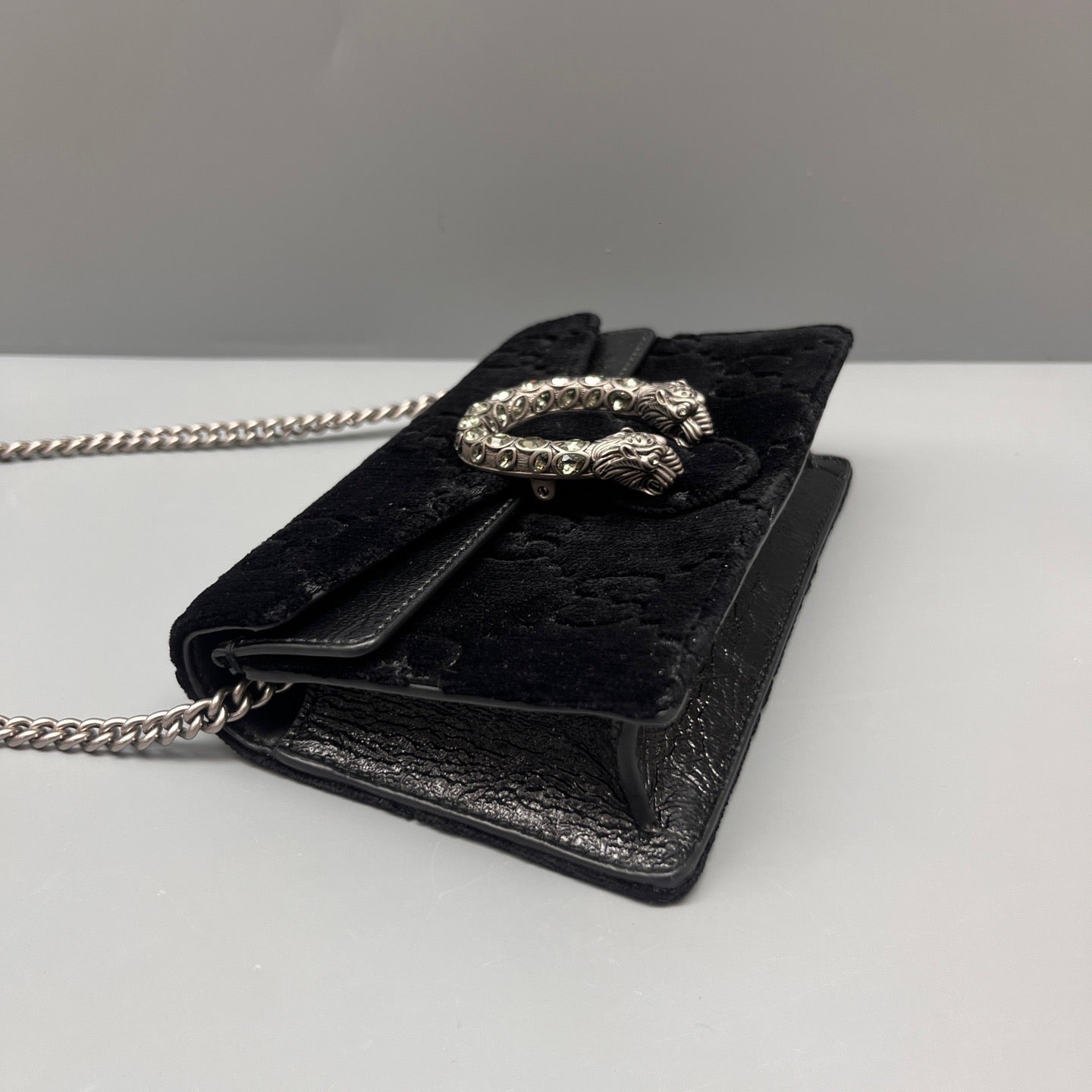 Gucci - Dionysus Mini - Velvet - Black - (mini)