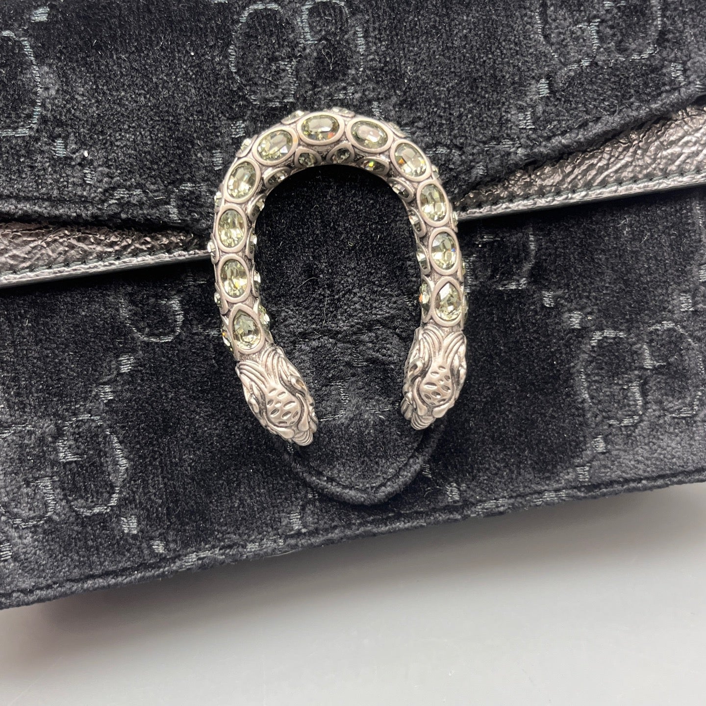 Gucci - Dionysus Mini - Velvet - Black - (mini)