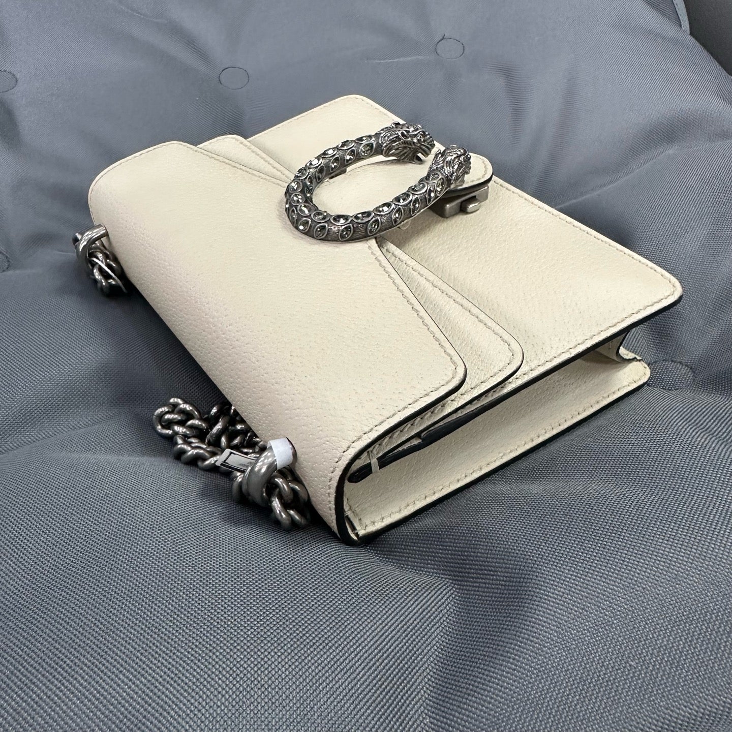 Gucci - Dionysus Small - Grained leather - White - (small)
