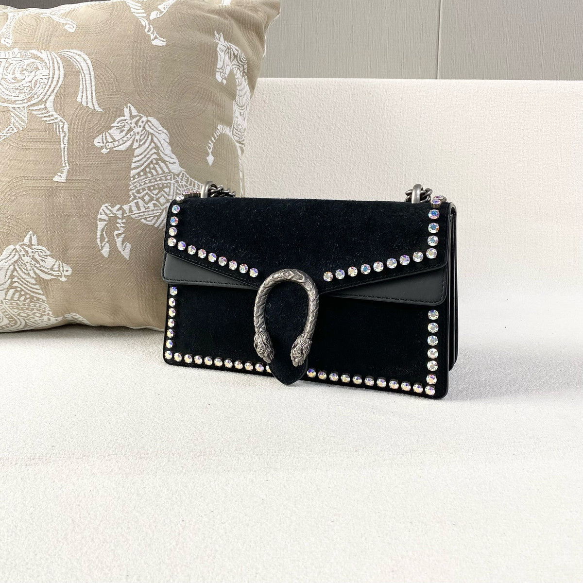 Gucci - Dionysus - Suede - Black - (medium)