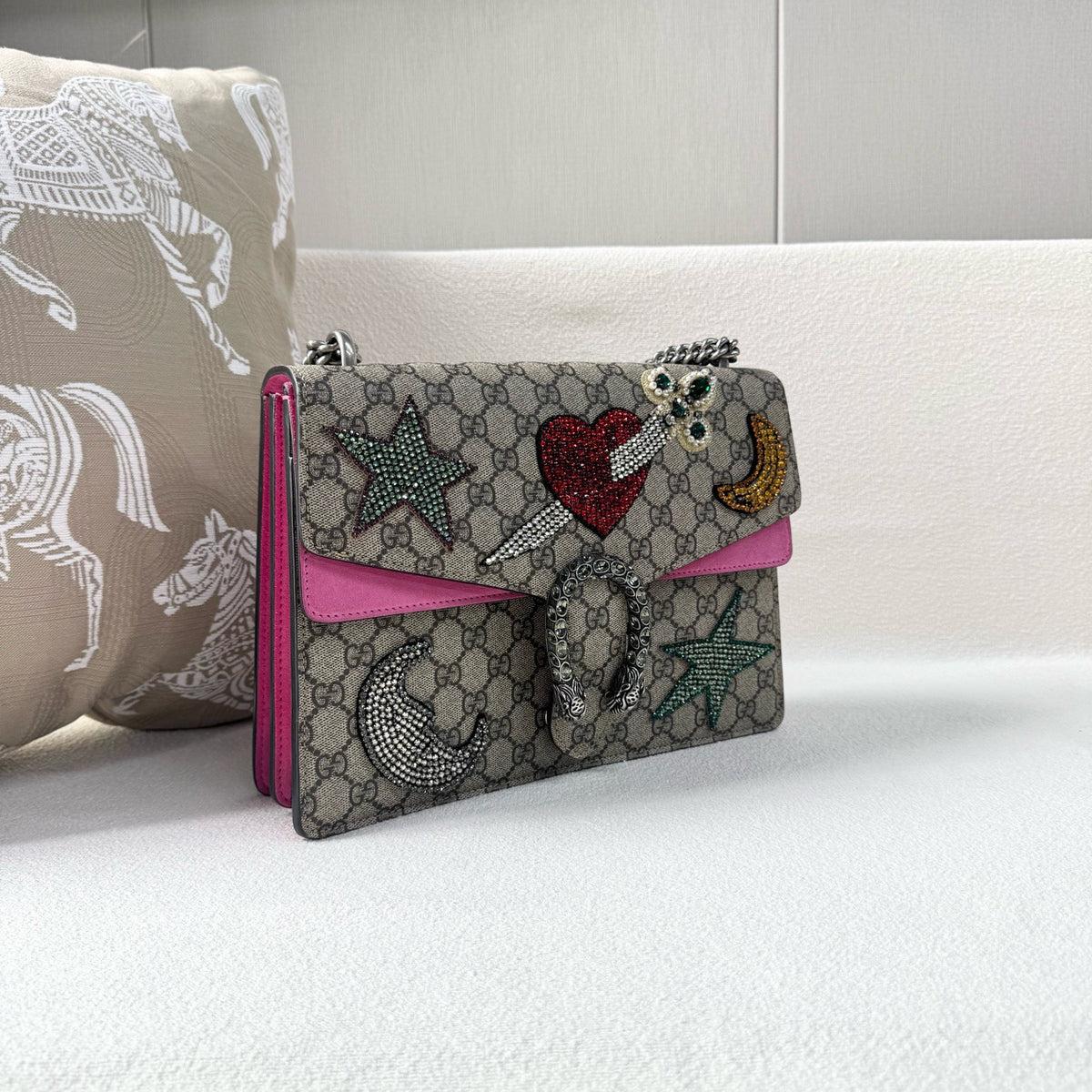 Gucci - Dionysus - Suede - Multicolour - (large)
