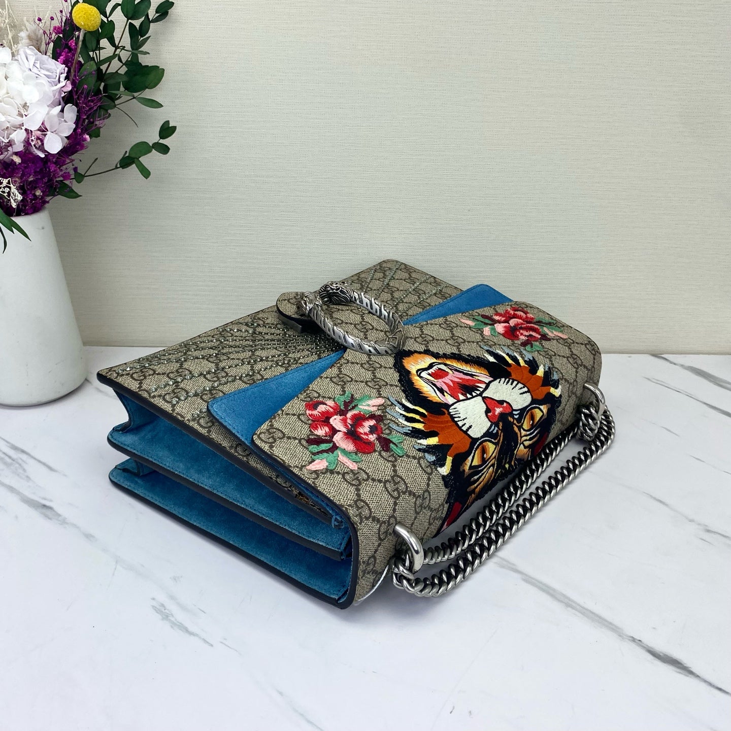 Gucci - Dionysus - Suede - Multicolour - (large)