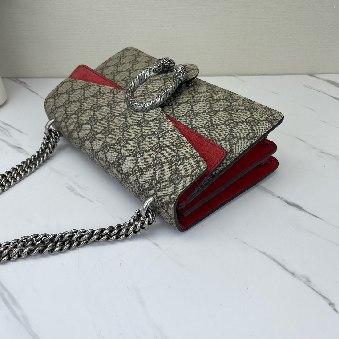Gucci - Dionysus - Suede - Red - (medium)