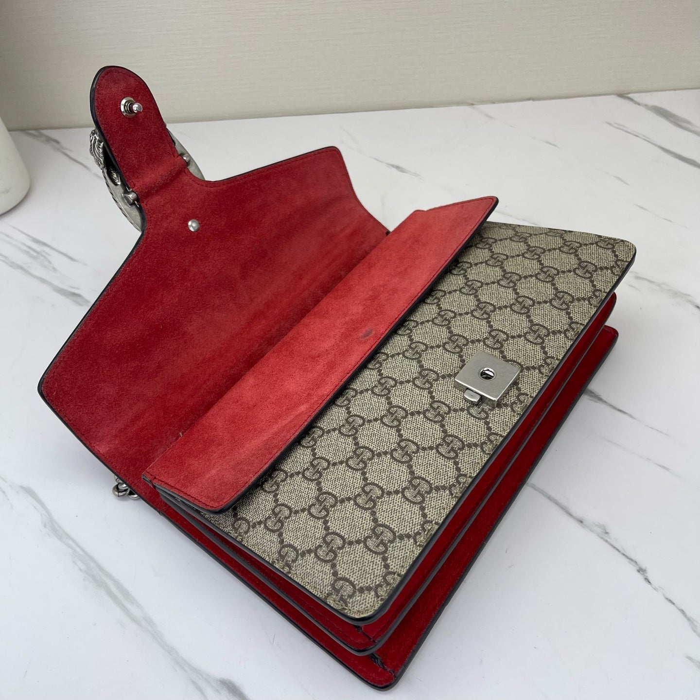 Gucci - Dionysus - Suede - Red - (medium)