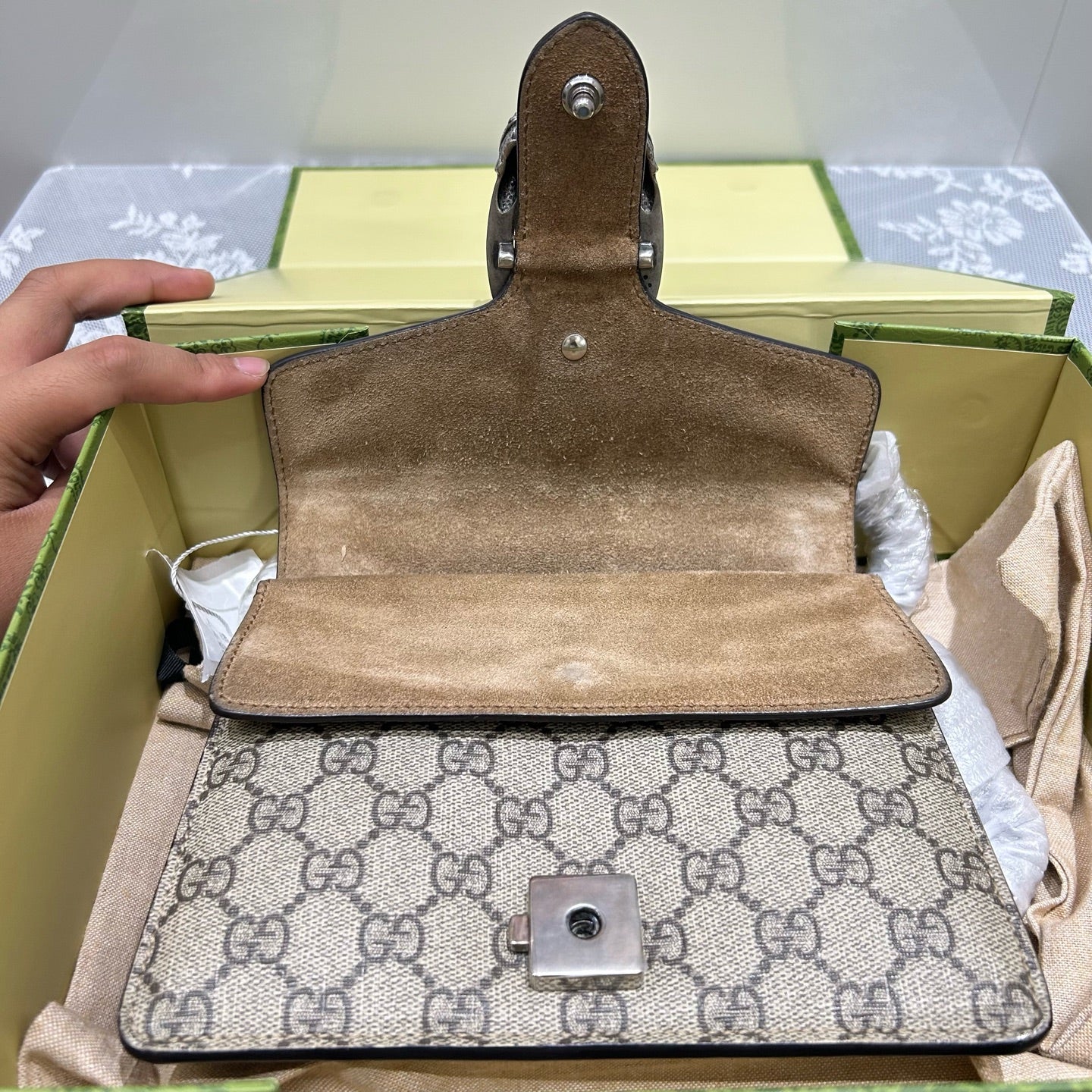 Gucci - Dionysus - Synthetic - Camel - (small)