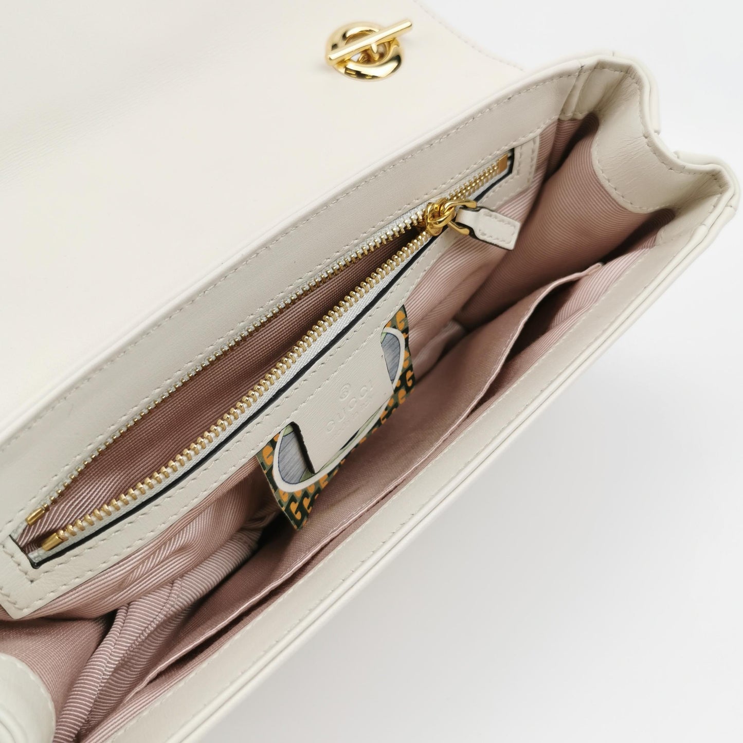 Gucci - Dionysus Tiger Head Shoulder Bag - Leather - Beige - (Small)