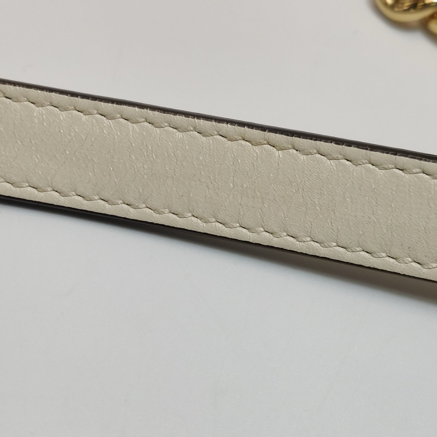 Gucci - Dionysus Tiger Head Shoulder Bag - Leather - Beige - (Small)