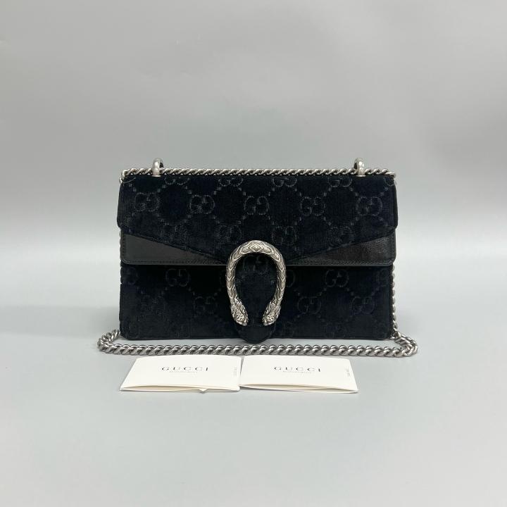 Gucci - Dionysus - Velvet - Black - (Medium)