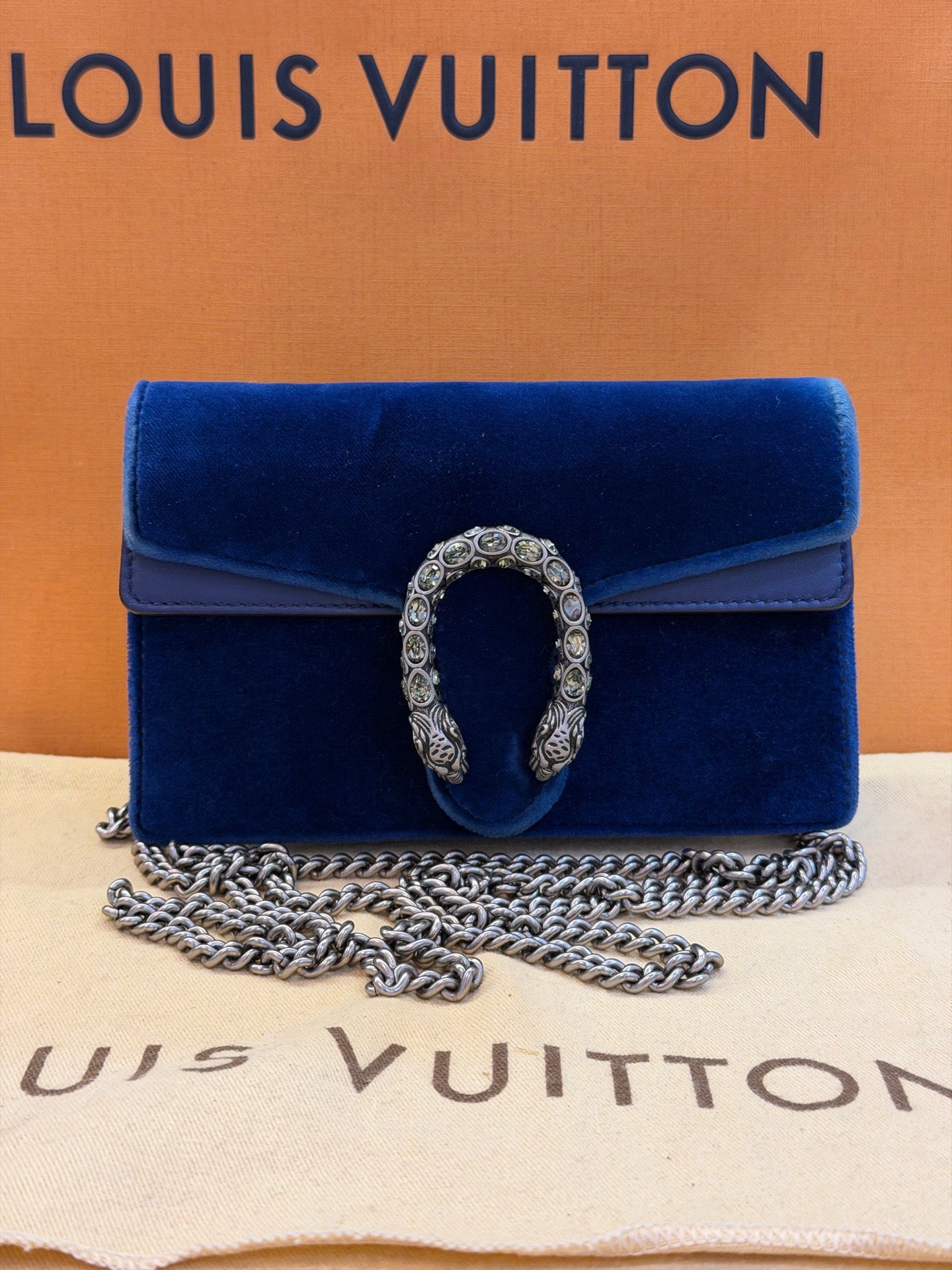 Gucci - Dionysus - Velvet - Blue - (mini)