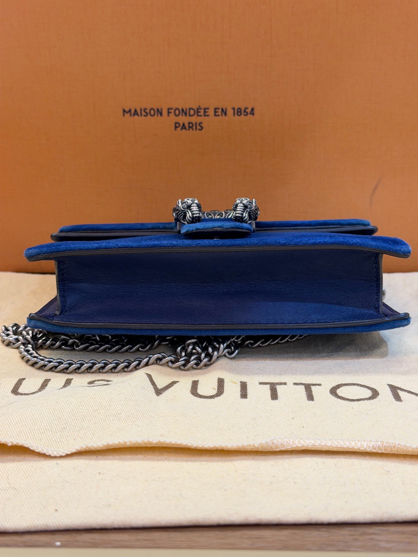 Gucci - Dionysus - Velvet - Blue - (mini)
