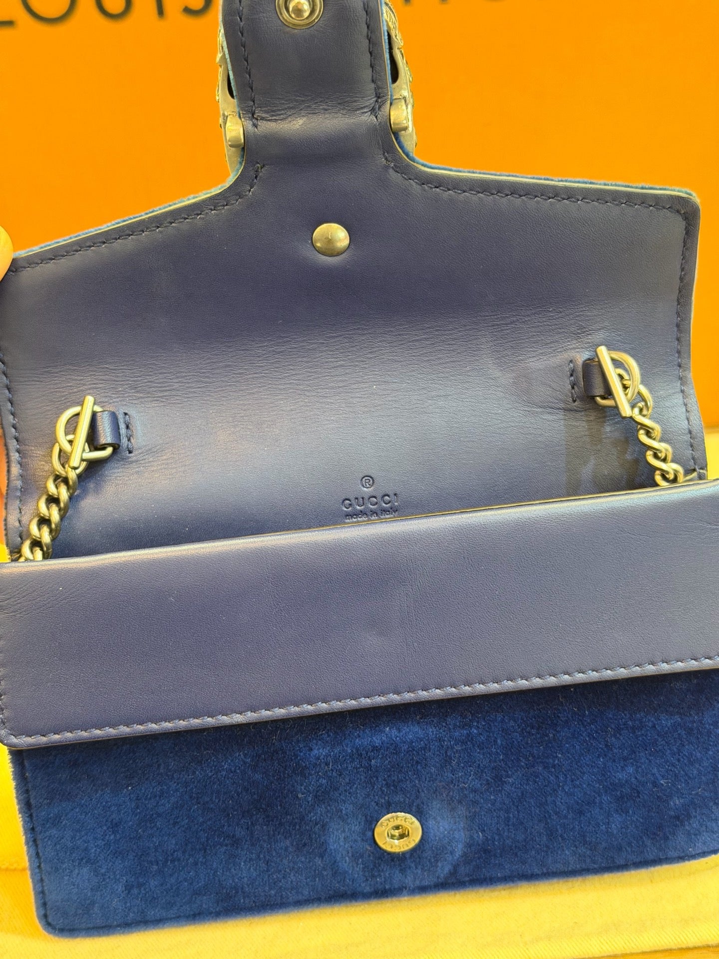 Gucci - Dionysus - Velvet - Blue - (mini)
