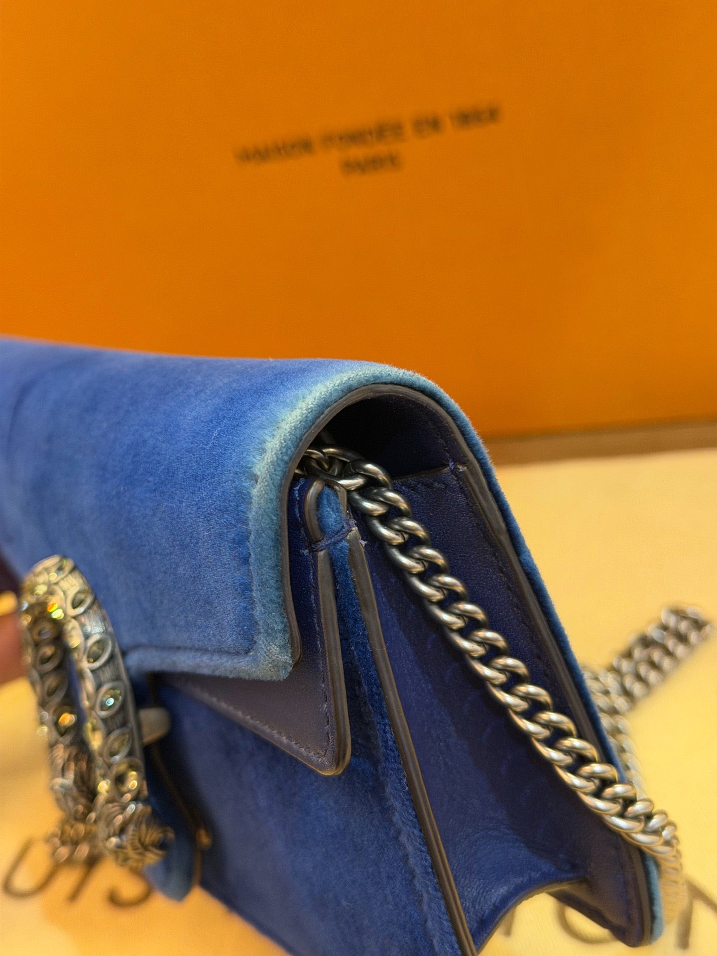 Gucci - Dionysus - Velvet - Blue - (mini)