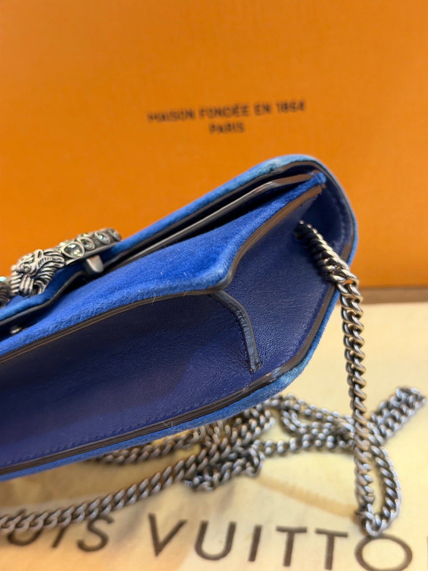 Gucci - Dionysus - Velvet - Blue - (mini)
