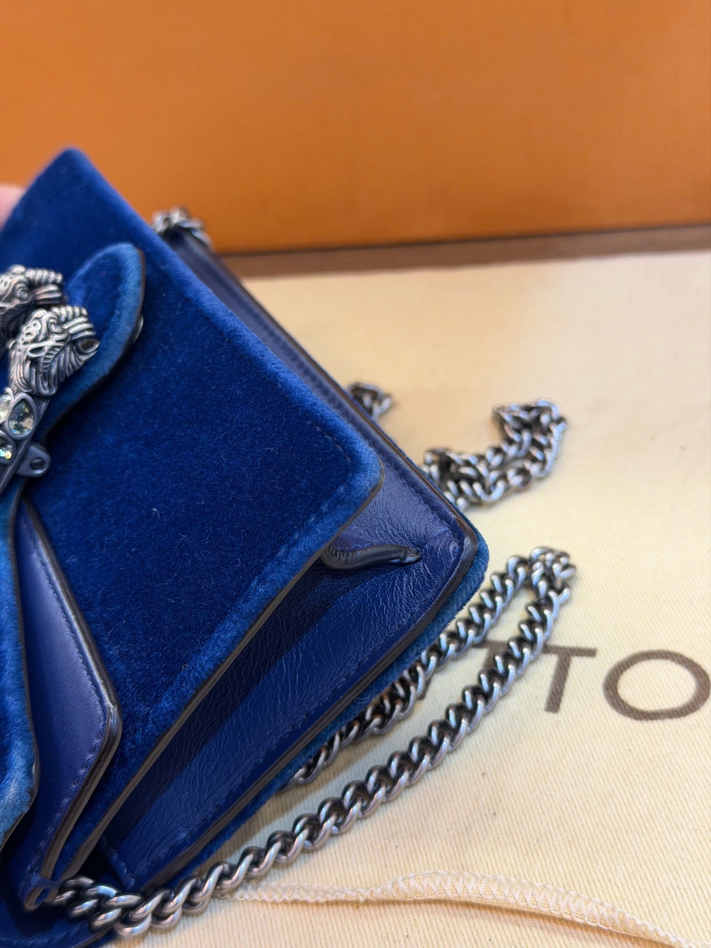 Gucci - Dionysus - Velvet - Blue - (mini)