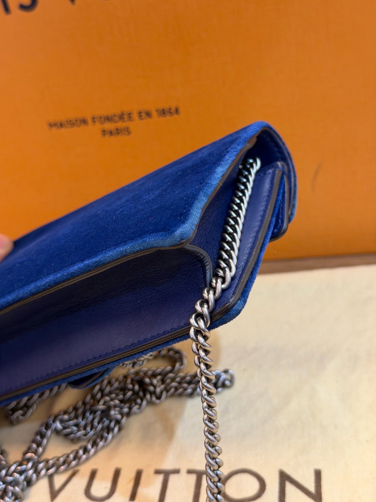 Gucci - Dionysus - Velvet - Blue - (mini)