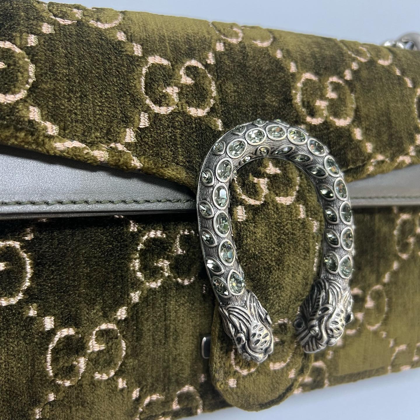Gucci - Dionysus - Velvet - Green - (medium)