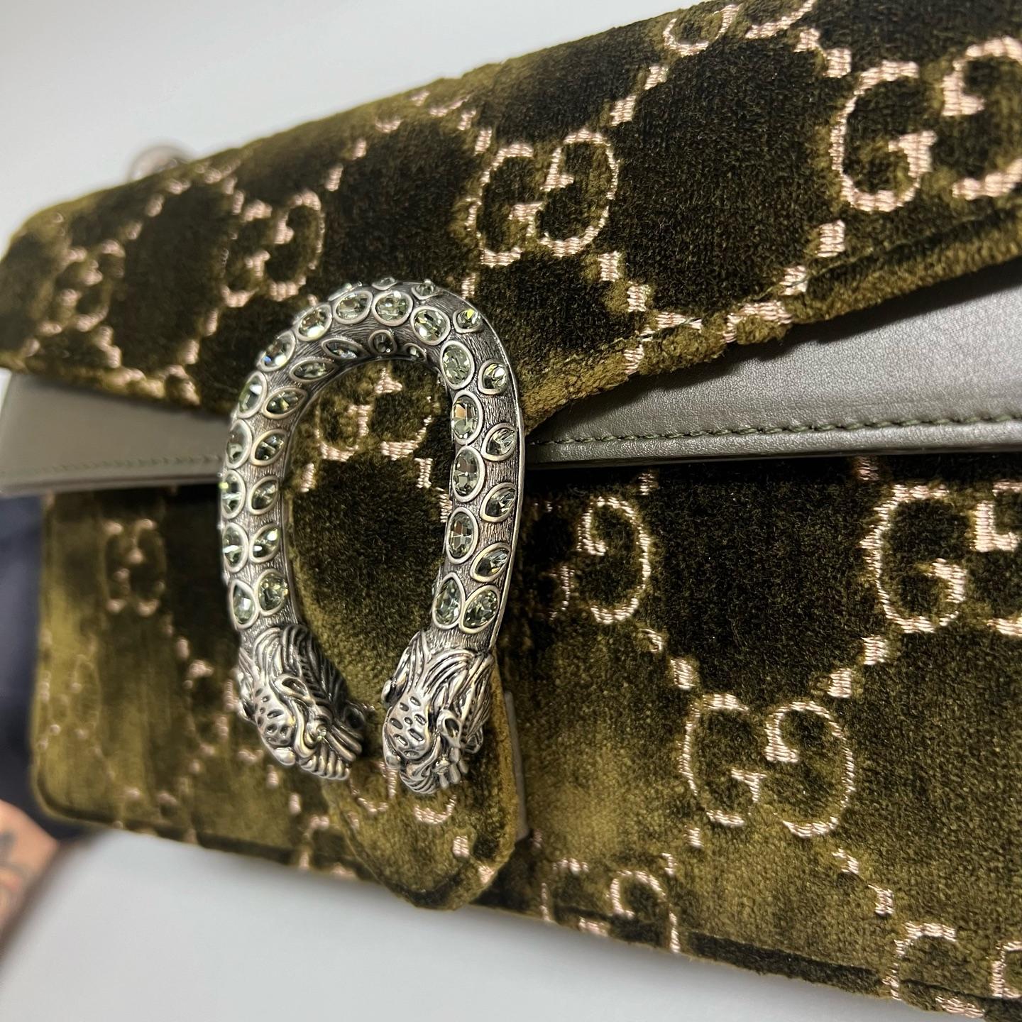 Gucci - Dionysus - Velvet - Green - (medium)