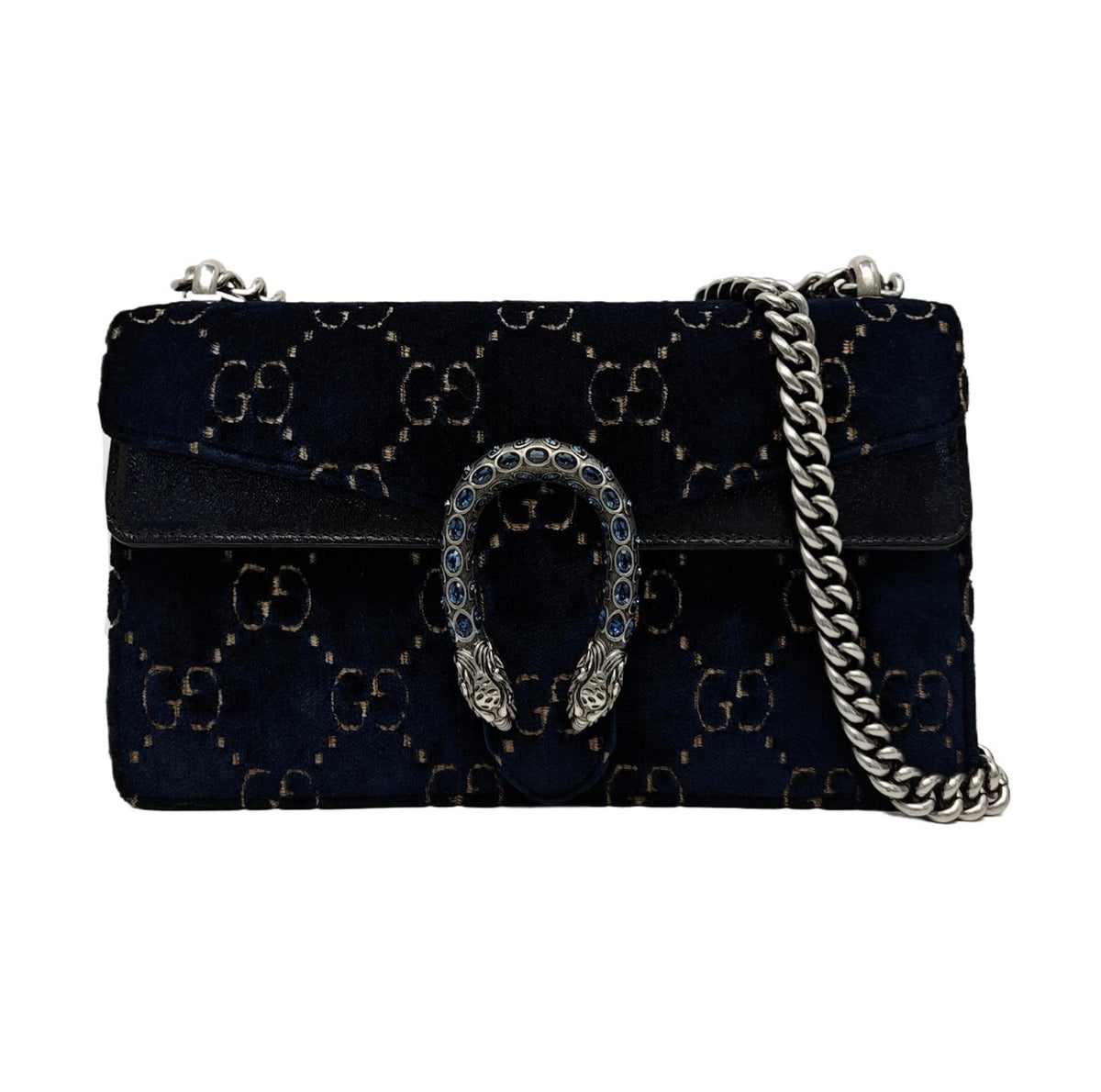 Gucci - Dionysus - Velvet - Navy - (medium)