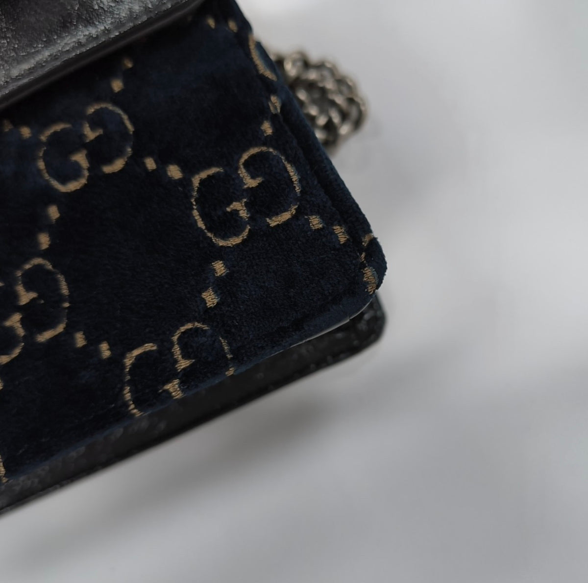 Gucci - Dionysus - Velvet - Navy - (medium)