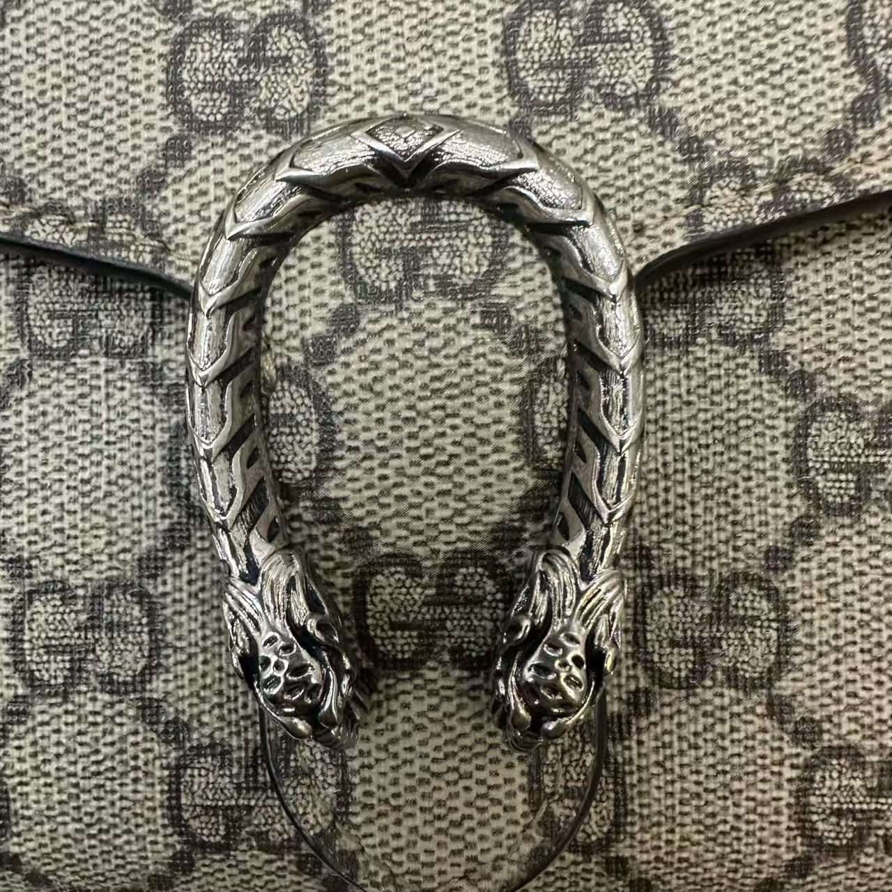 Gucci - Dionysus Wallet on Chain - GG Supreme canvas - Beige - (mini)