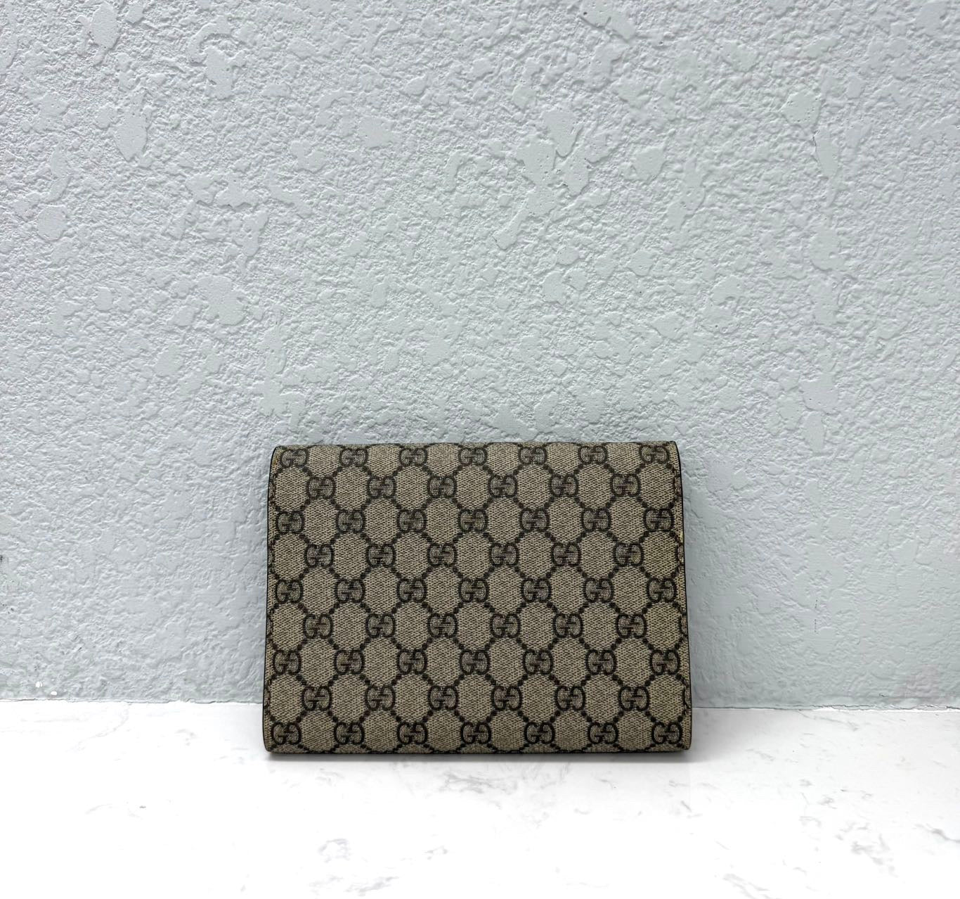 Gucci - Dionysus Wallet on Chain - GG Supreme coated canvas and leather - Multicolour - (mini)