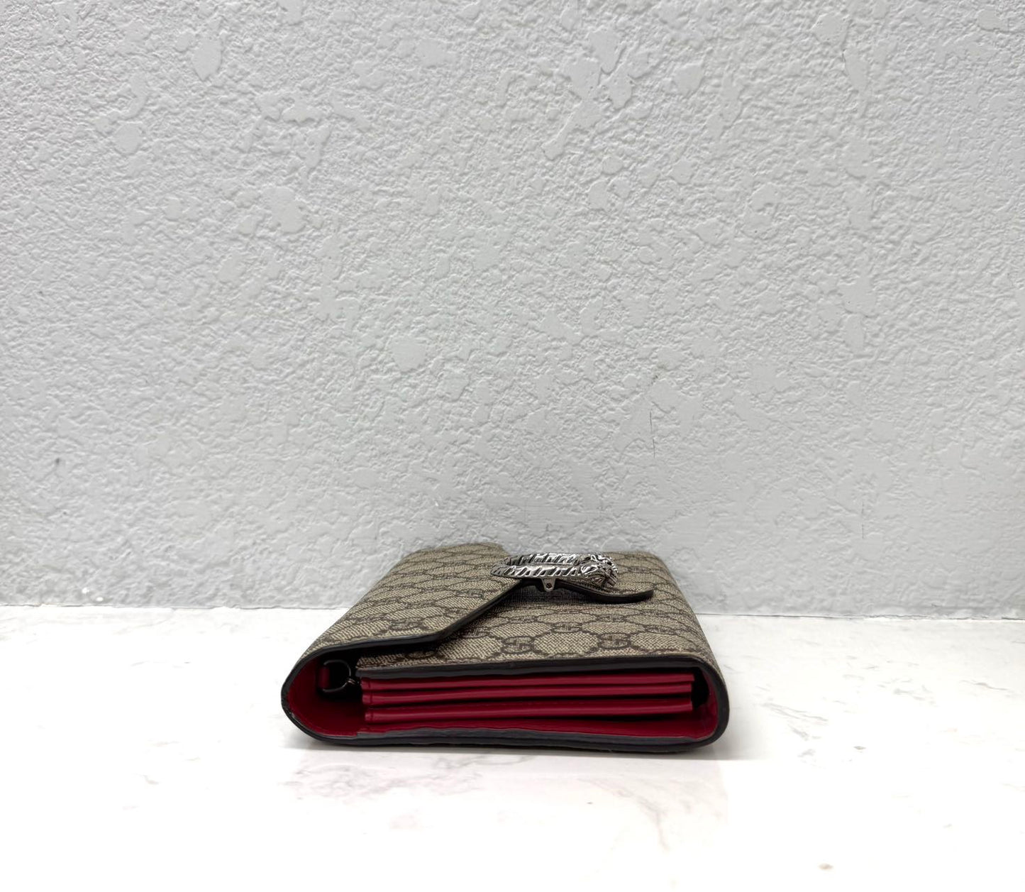 Gucci - Dionysus Wallet on Chain - GG Supreme coated canvas and leather - Multicolour - (mini)