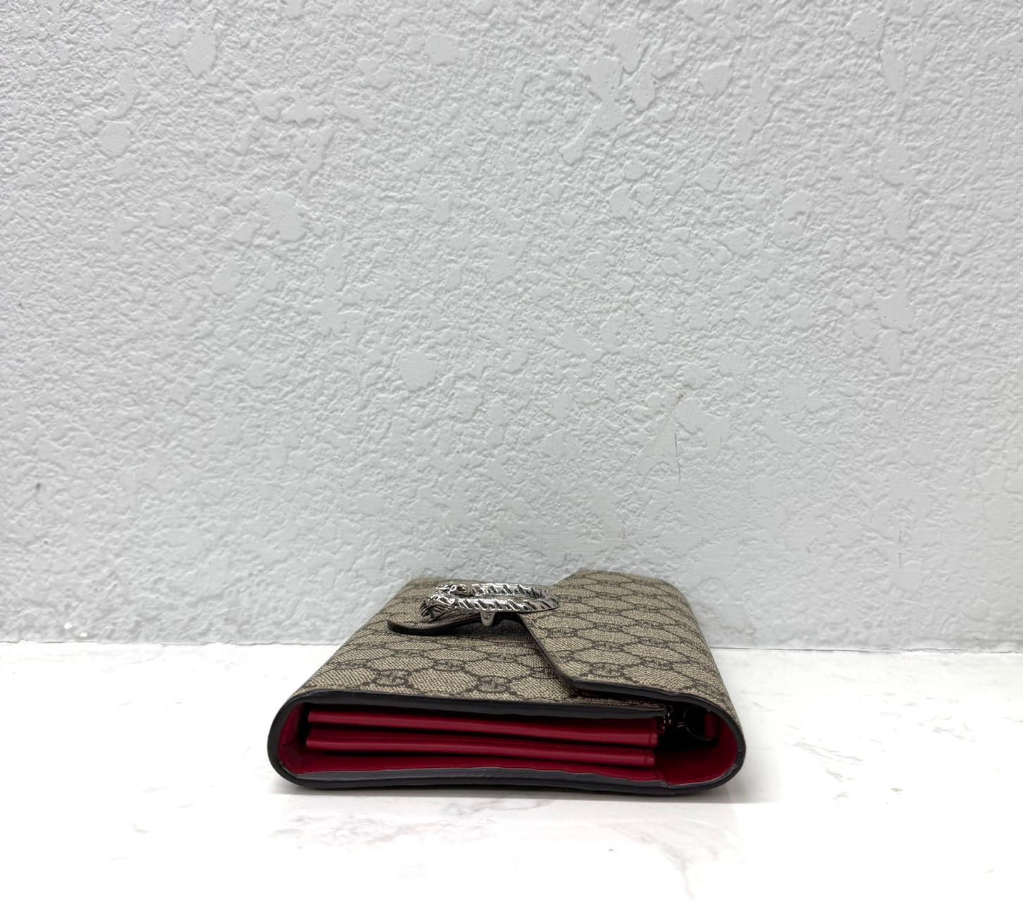 Gucci - Dionysus Wallet on Chain - GG Supreme coated canvas and leather - Multicolour - (mini)