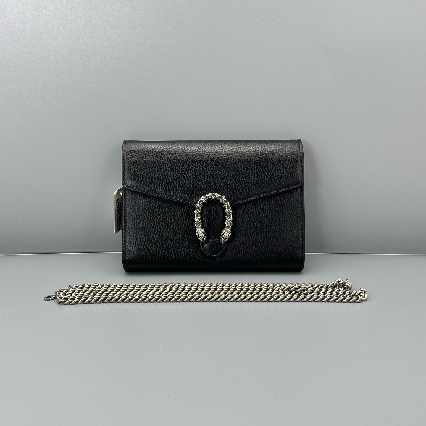 Gucci - Dionysus Wallet on Chain (WOC) - Grained leather - Black - (mini)
